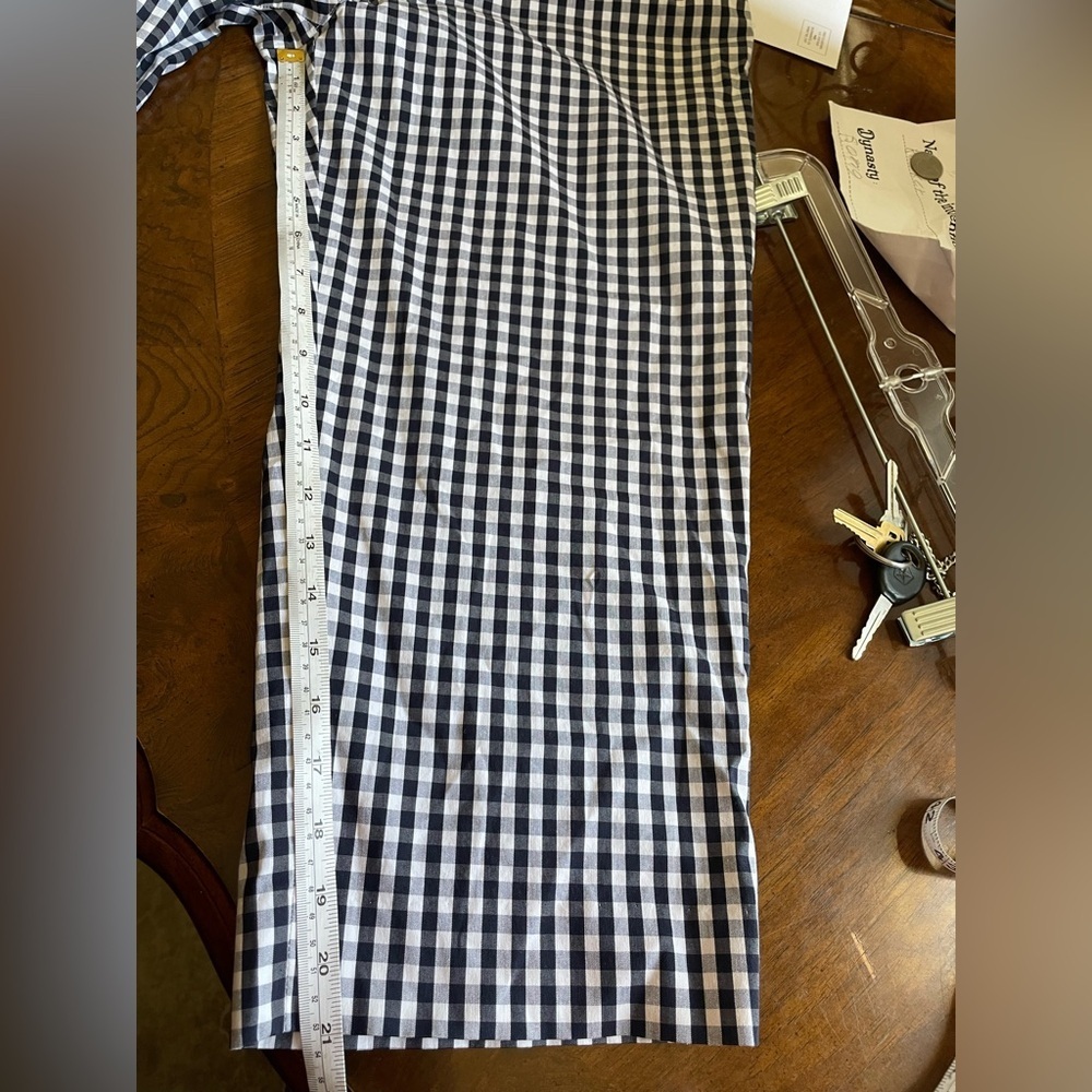 Ralph Lauren Black and White Checkered Chinos - Picture 7 of 8